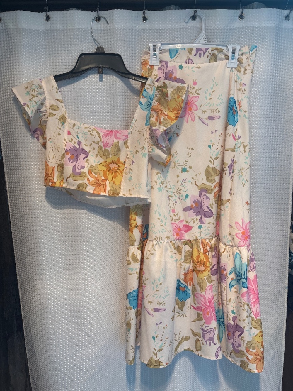 2 piece floral summer fun
